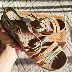 Skechers Women's Colorful Strappy Sandals
